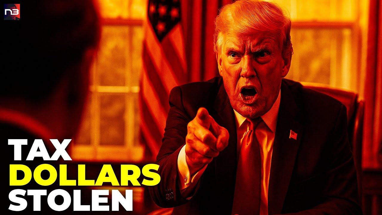 BOMBSHELL: Trump EXPOSES Massive Taxpayer Theft Scheme — Corrupt Politicians NAMED in Oval Office Address