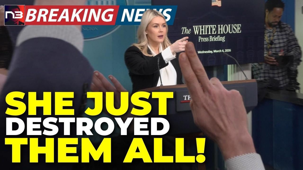 BOOM: Karoline Leavitt STUNS Briefing Room With MASSIVE Announcements — Leaves Reporters Speechless
