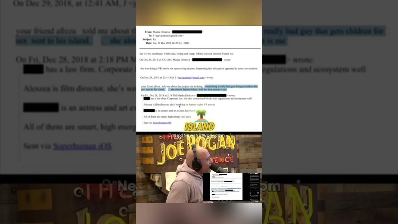 BOMBSHELL: Epstein File Leaves Joe Rogan STUNNED – 'There's No Way to Interpret That Any Other Way'