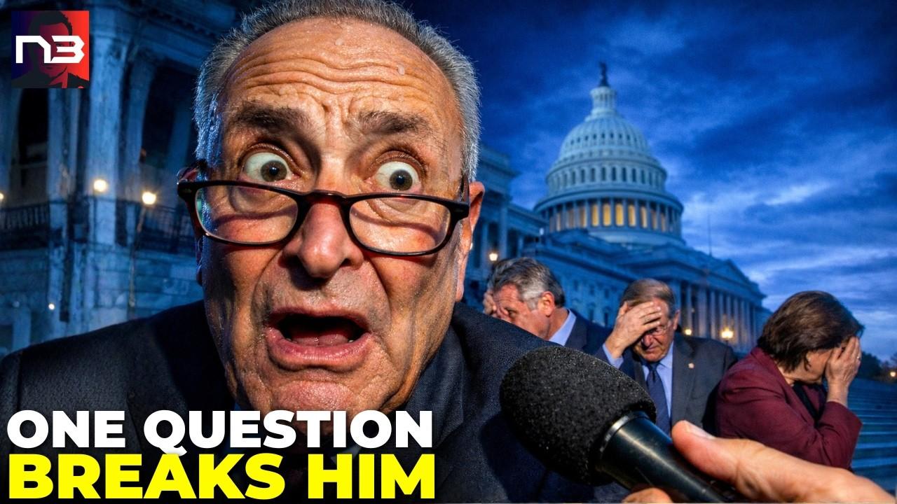 EXPOSED: Schumer Goes COMPLETELY SILENT When Reporter Corners Him on Voter ID – His Face Says It ALL