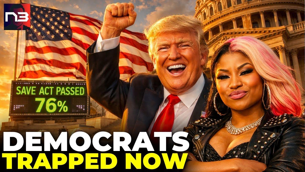 TRAPPED: Democrats Have NO ESCAPE After 76% of Black Americans Back Voter ID – The SAVE Act Is Coming