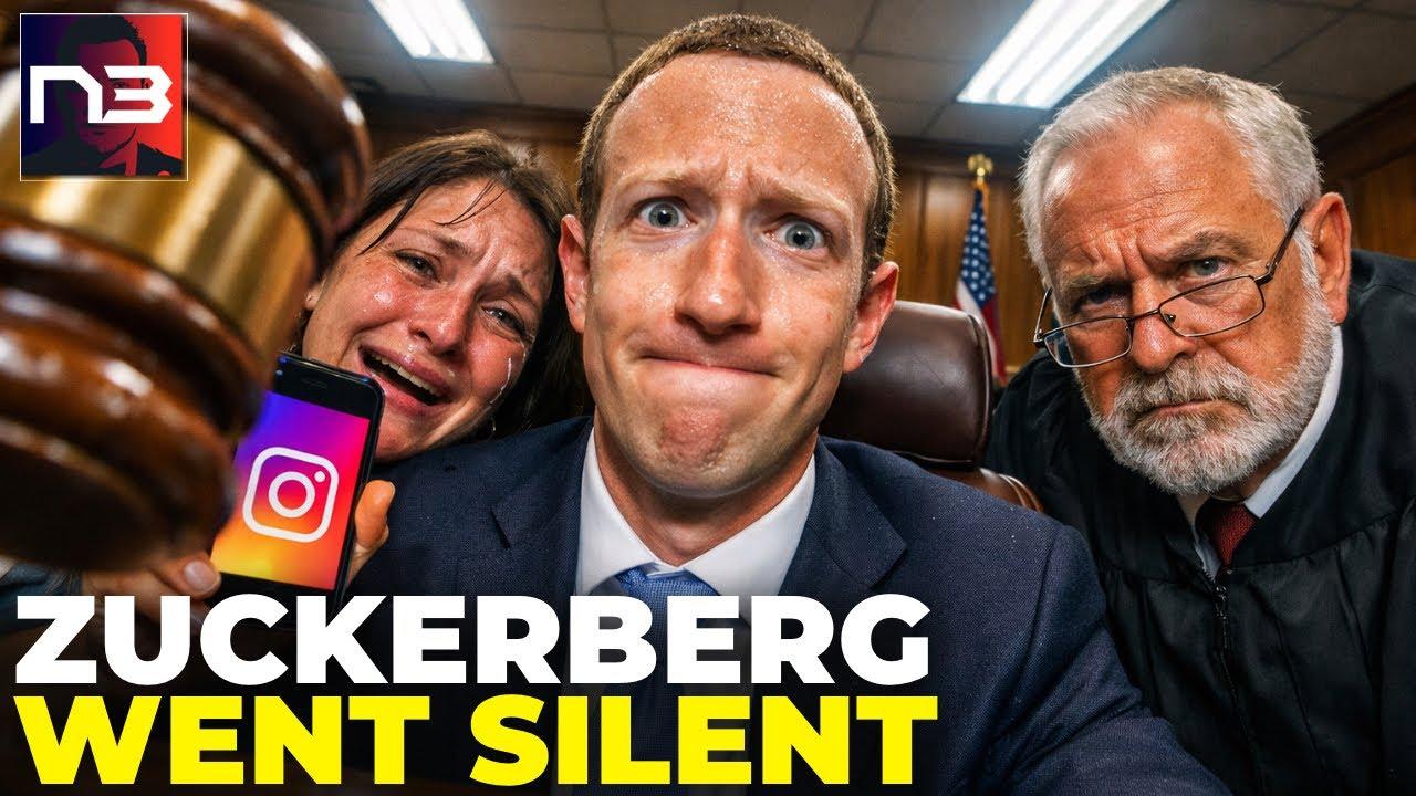 EXPOSED: Zuckerberg Goes SILENT When Asked About Dead Children—Big Tech's Big Tobacco Moment Has Arrived