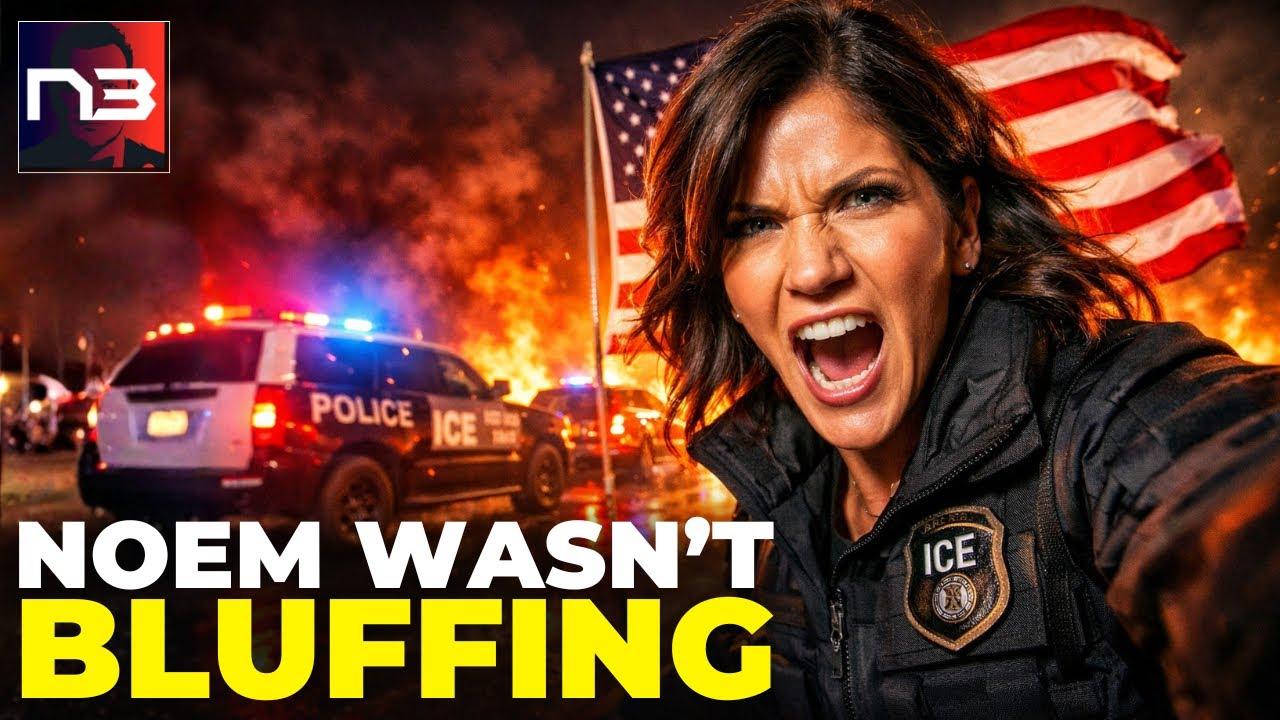 DOMESTIC TERRORISM: Noem Drops the HAMMER on Minneapolis Chaos as Paid Agitators HUNT Federal Agents