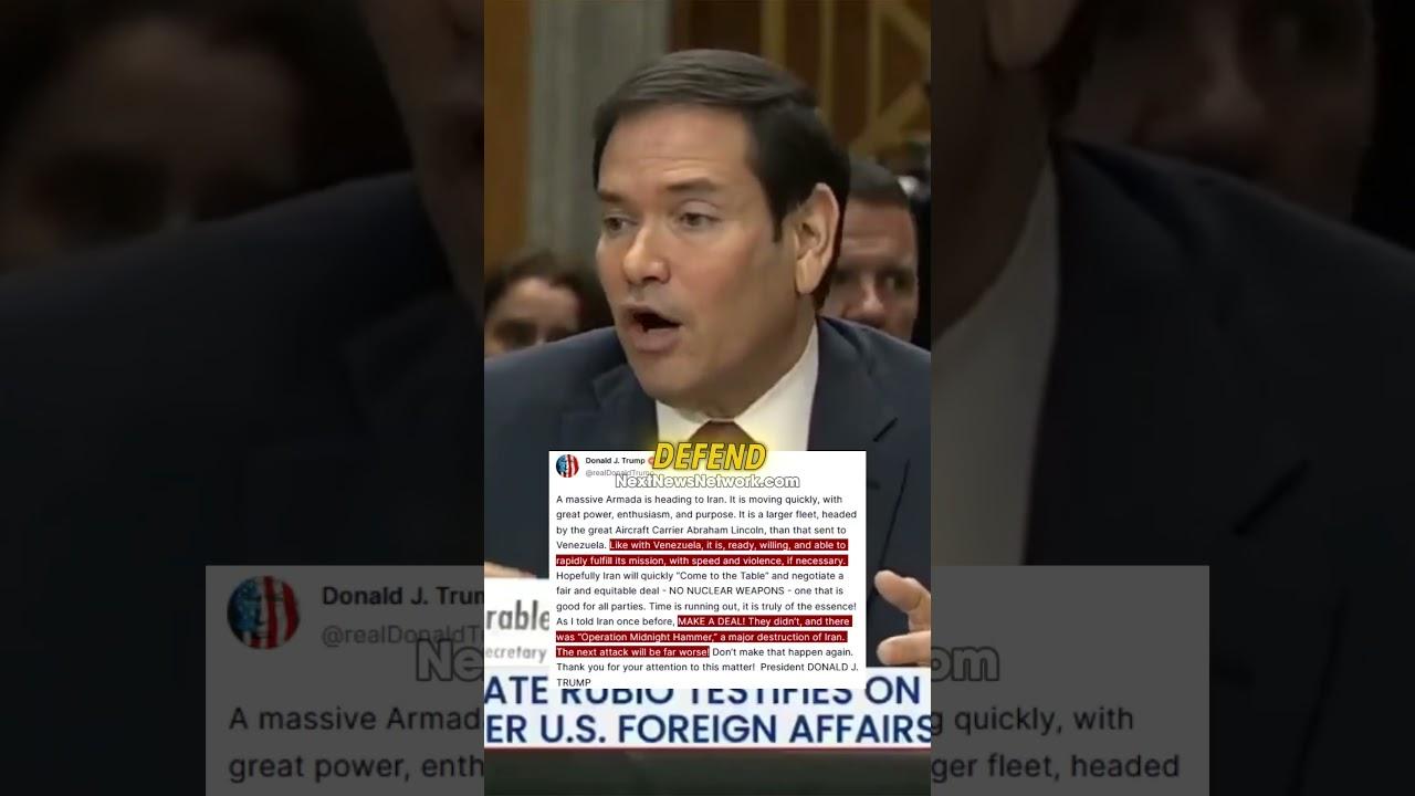 TRUMP DRAWS LINE IN THE SAND: President Warns Iran 'Don't Do It' as Nuclear Tensions Escalate