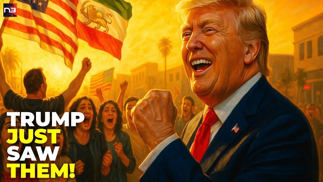 HISTORIC: Iranians Worldwide Chant 'THANK YOU TRUMP' as Ayatollah's Regime COLLAPSES