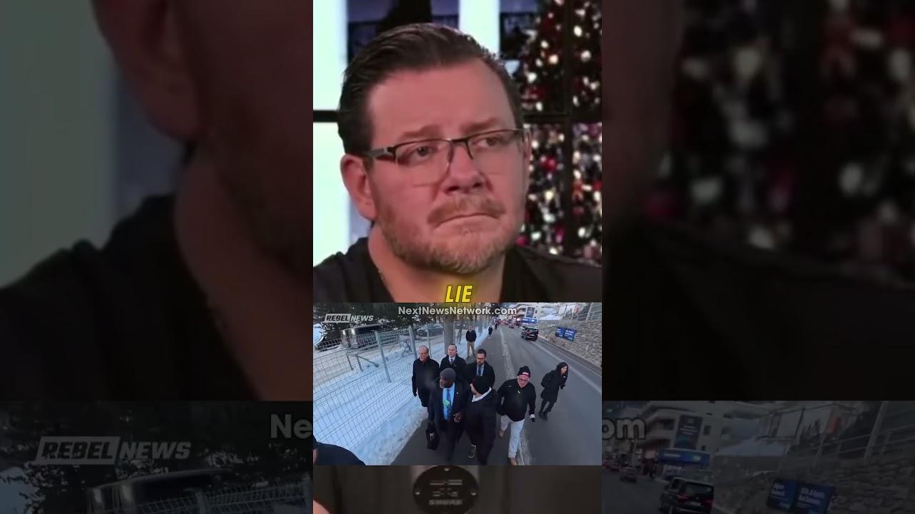 CAUGHT ON CAMERA: BlackRock CEO Larry Fink's Bodyguard ASSAULTS Reporter at Davos - This Is the Globalist Elite's True Face