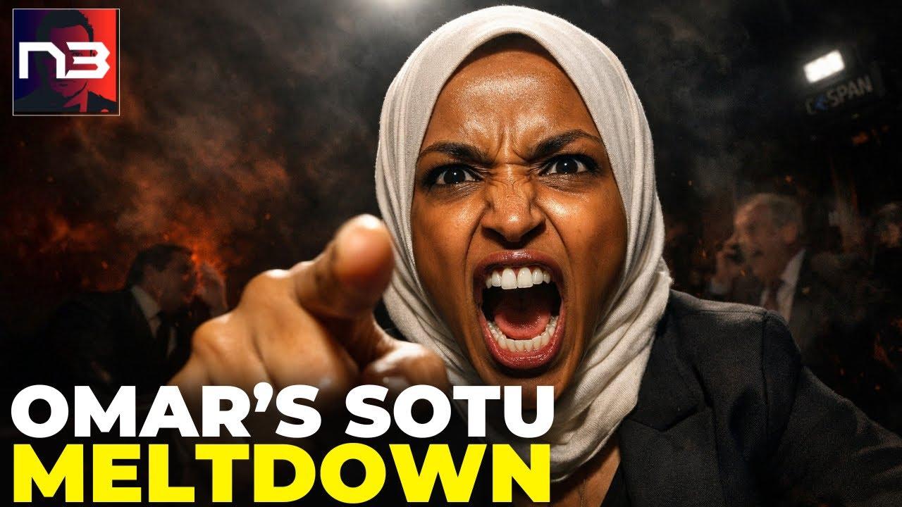 UNHINGED: Ilhan Omar SCREAMS at Trump During State of the Union, Then REFUSES to Apologize THREE TIMES on CNN