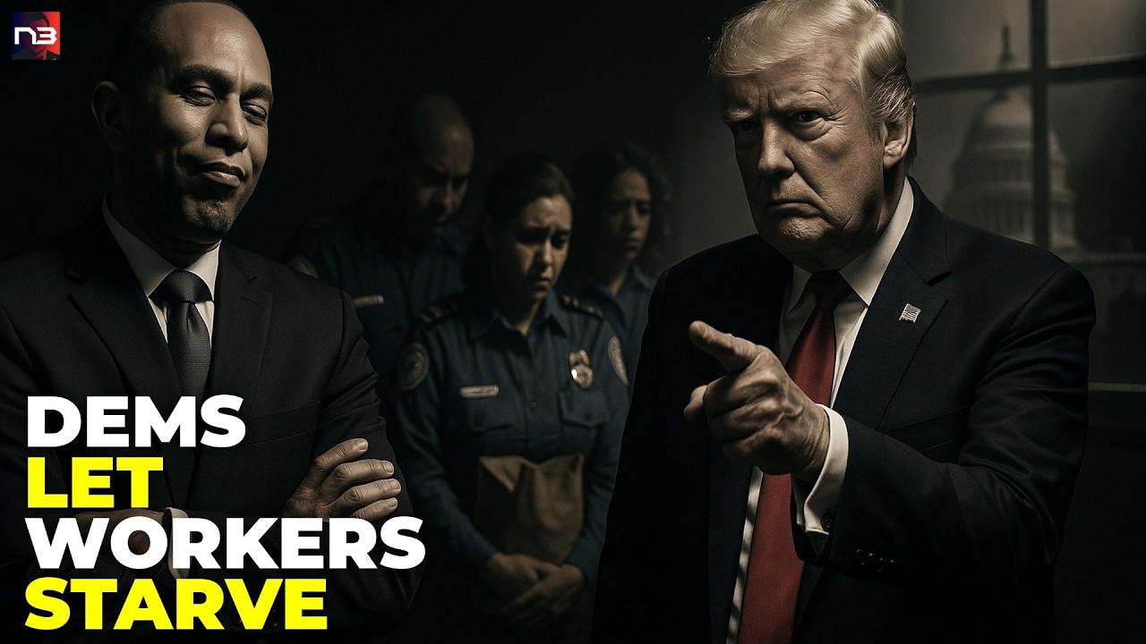 SHAMEFUL: Democrats Block DHS Funding, Force TSA Agents to LINE UP at FOOD BANKS While Protecting Illegals