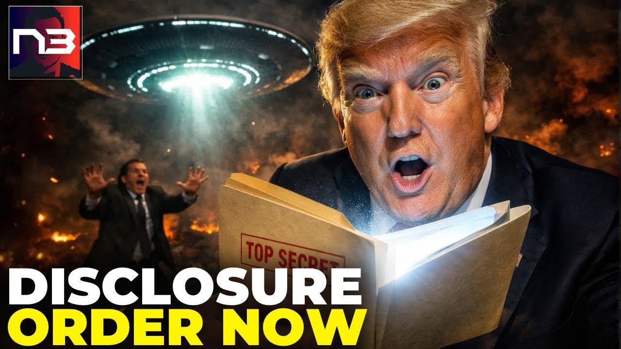 BOMBSHELL: 3.8 Million Classified UFO Files VANISH Hours After Trump Orders Full Disclosure — Pentagon in PANIC Mode
