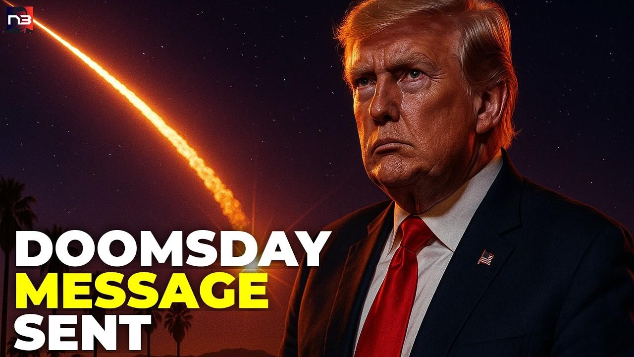 DOOMSDAY MISSILE SCREAMS Across California at 23x Sound Speed — Trump's DEVASTATING Message to Iran and Russia