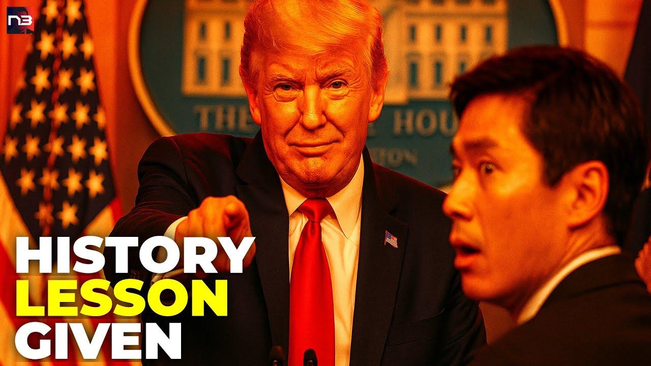 MASTERFUL: Trump SCHOOLS Japanese Reporter with DEVASTATING Pearl Harbor Reminder — Press Room Left SPEECHLESS