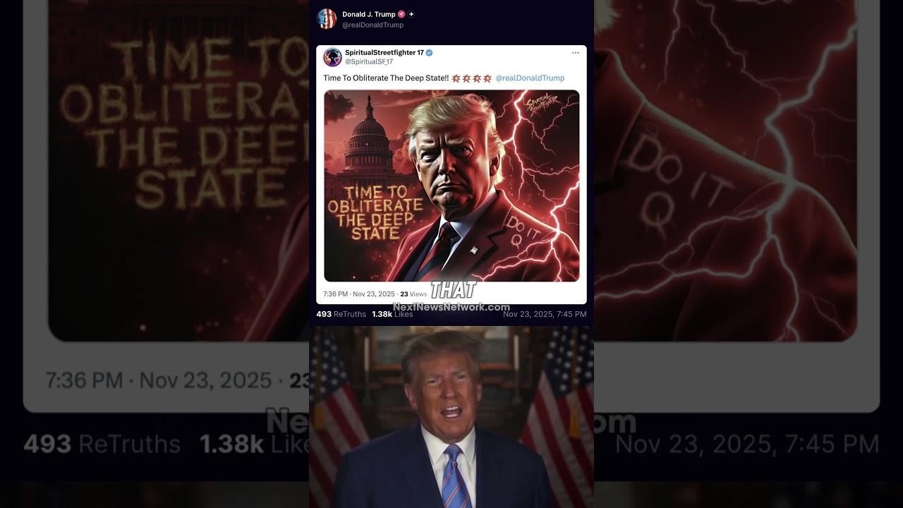 TRUMP UNLEASHES: President Declares WAR on Deep State in Explosive New Statement