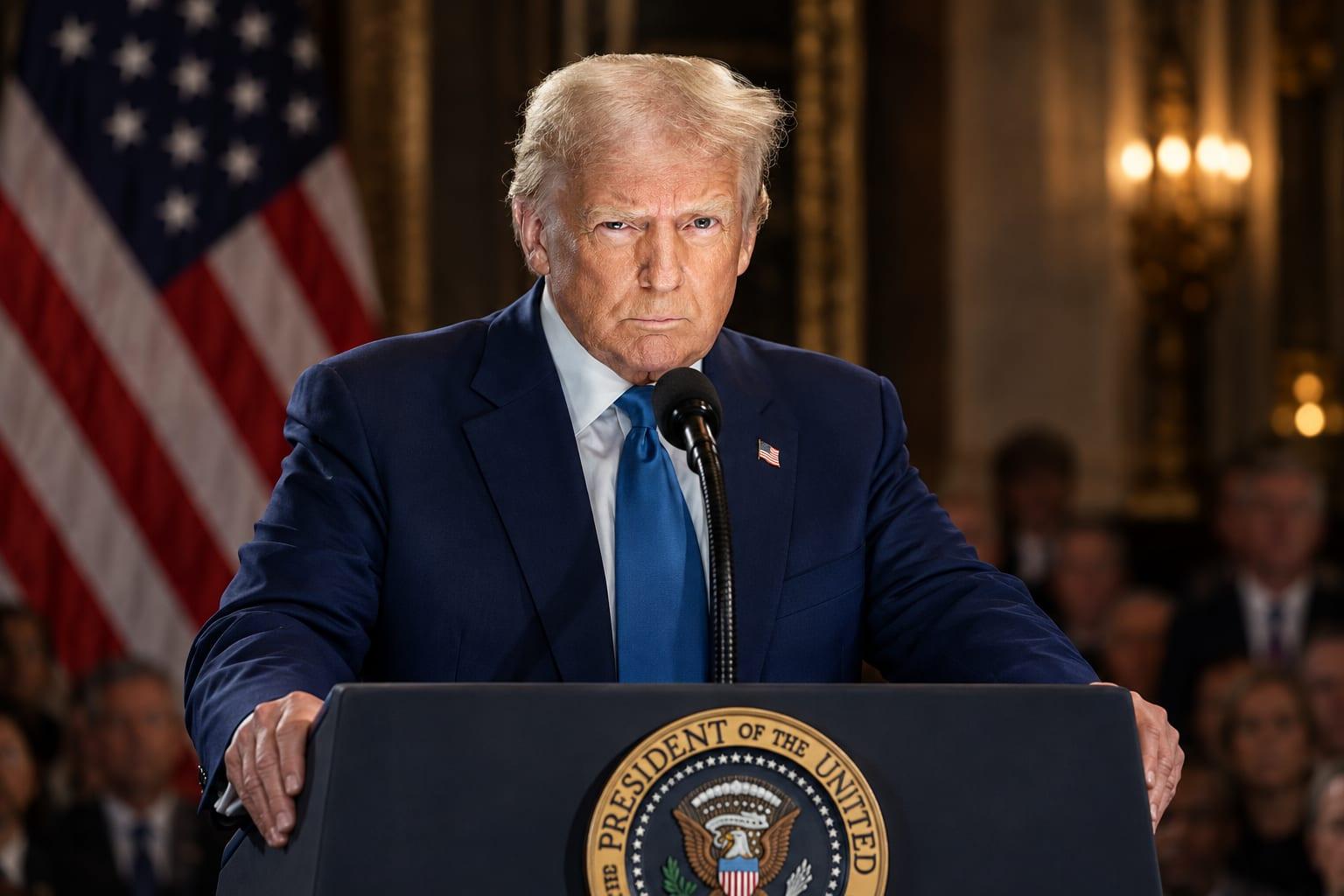 TRUMP DRAWS RED LINE: 'I Will NEVER Allow Iran to Have Nuclear Weapons' But Leaves Door Open for Peace Deal