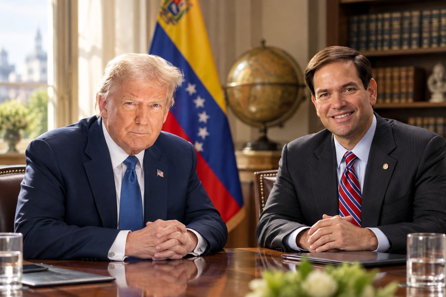WINNING: Venezuela's Acting President PRAISES Trump and Rubio for 'Goodwill' in Restoring Relations
