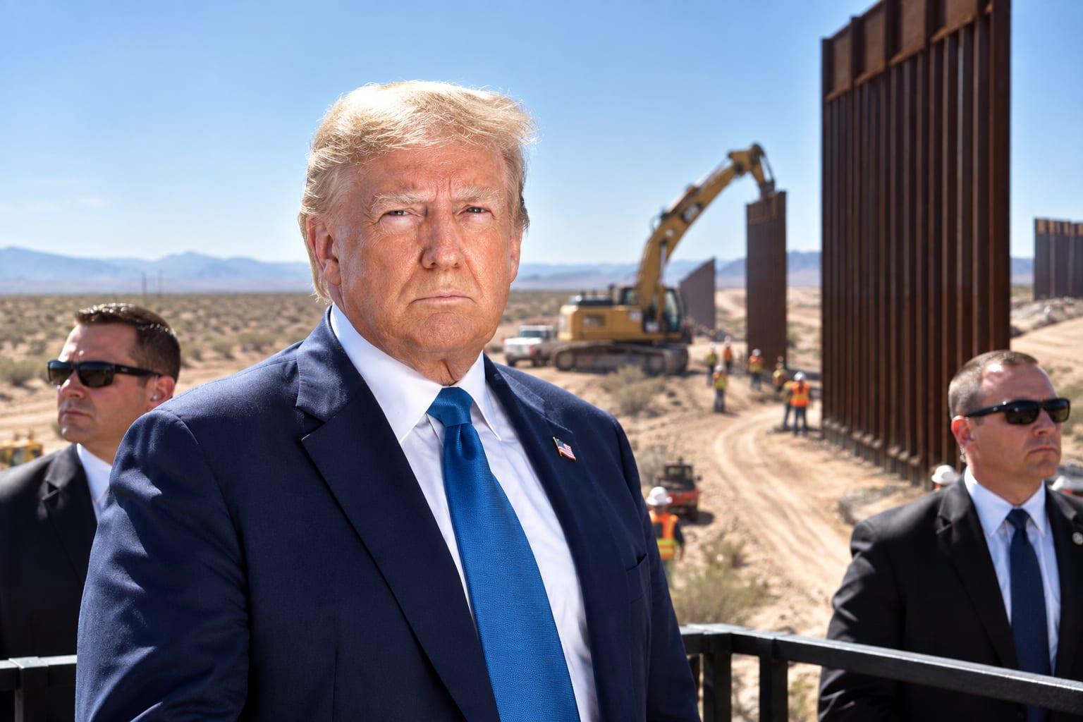 BREAKING: TRUMP DOUBLES DOWN ON BORDER SECURITY WITH POWERFUL NEW MEASURES