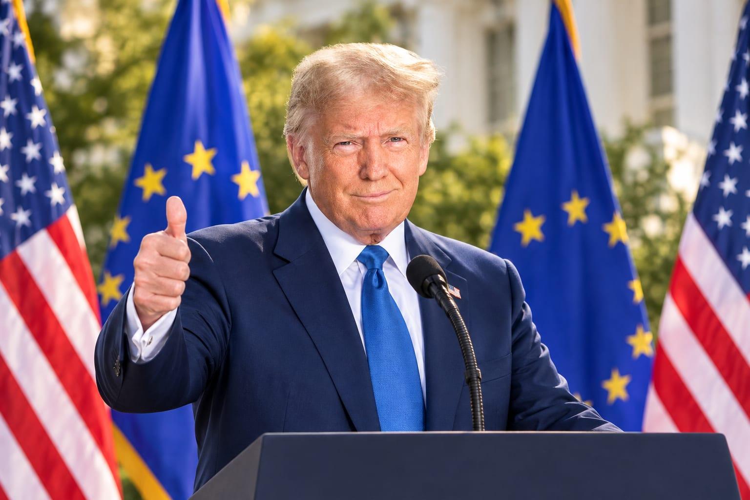 BREAKING: TRUMP ADMINISTRATION STRIKES HISTORIC TRADE DEAL WITH EUROPEAN ALLIES - A WIN FOR AMERICA FIRST!