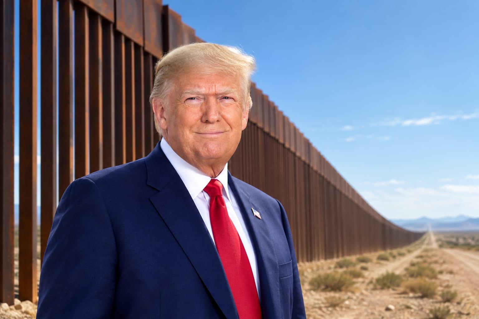 BOMBSHELL: Trump's Border Wall COMPLETION Marks Major Victory for America First Policy