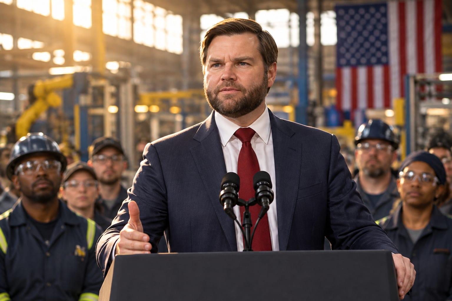 BOMBSHELL: VP VANCE CHAMPIONS 'AMERICA FIRST' AGENDA IN MICHIGAN