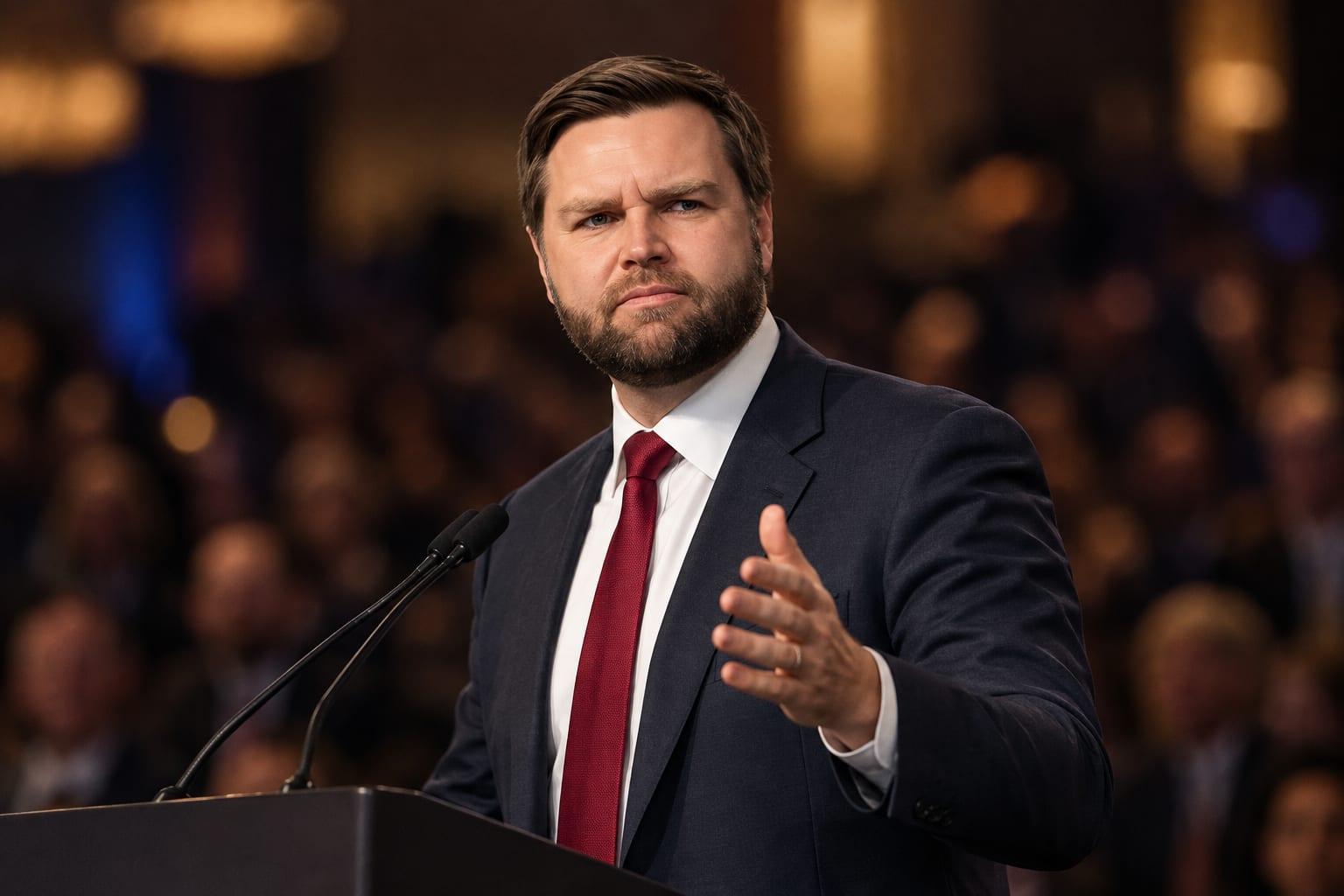 EXCLUSIVE: VP JD Vance Takes DEFIANT Stand in Las Vegas Speech!