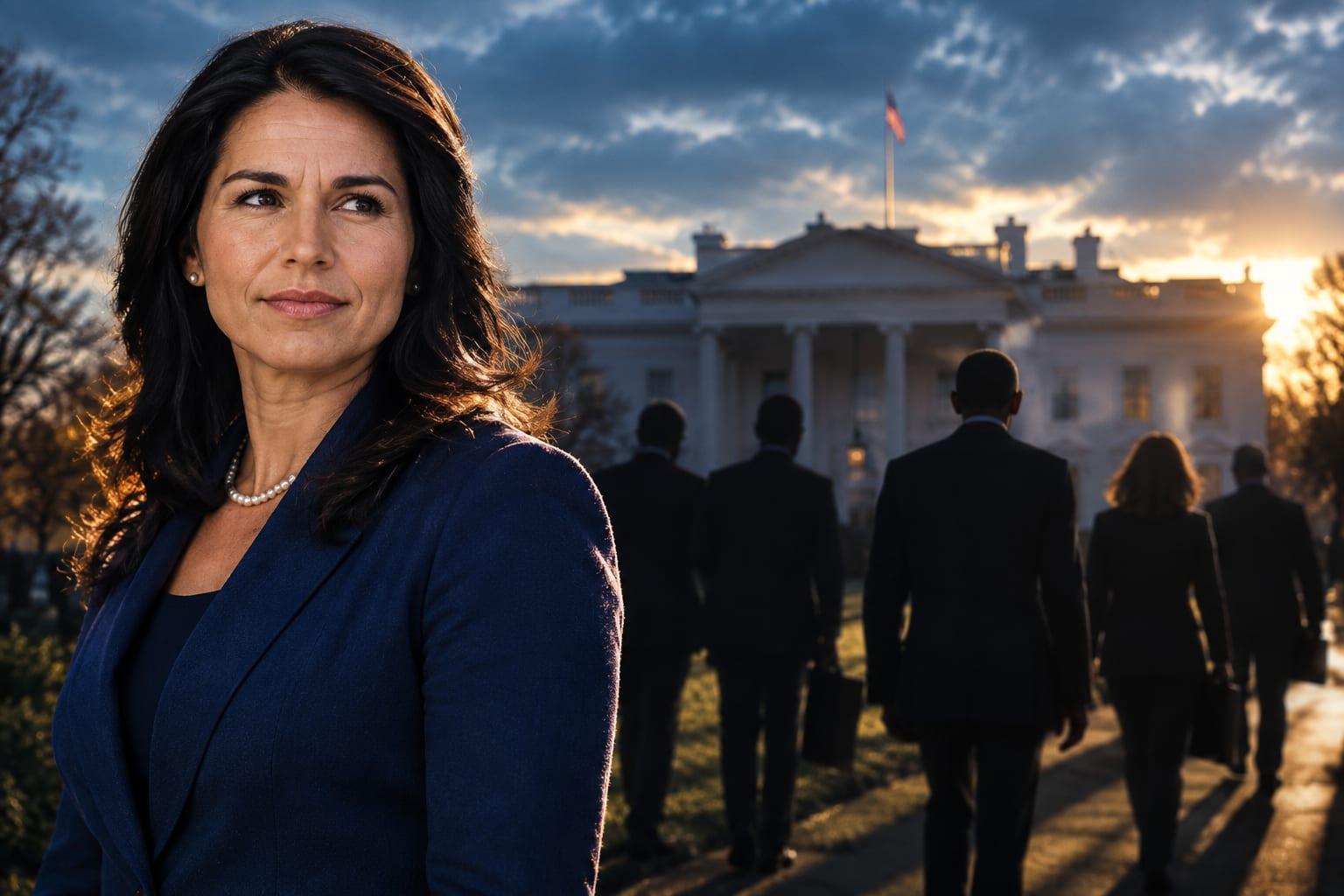 BOMBSHELL: Tulsi Gabbard Sparks Controversy with White House Visit Amid Obama DOJ Implications