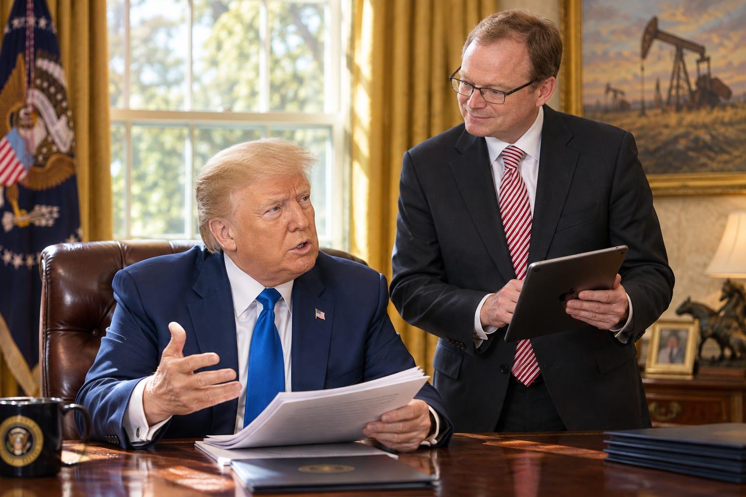 TRUMP SIGNALS REFILL OF U.S. STRATEGIC OIL RESERVES AS DIESEL PRICES SURGE — AND ALLIES ARE PUT ON NOTICE