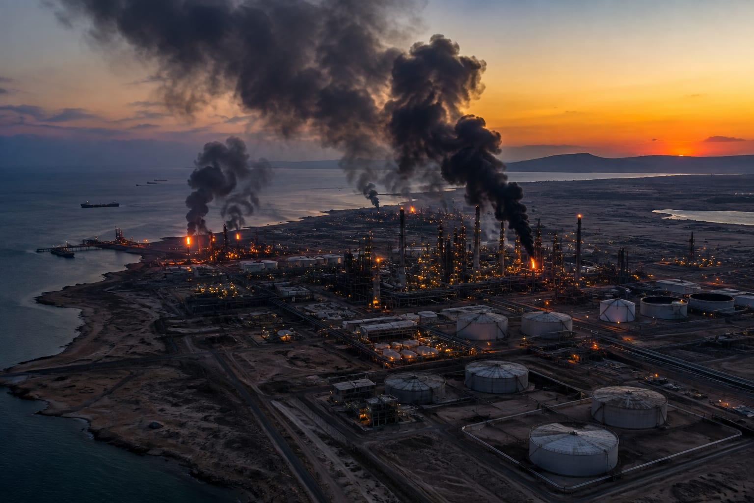 Iran Refinery Trading HALTED as Explosions Reported Near Qeshm