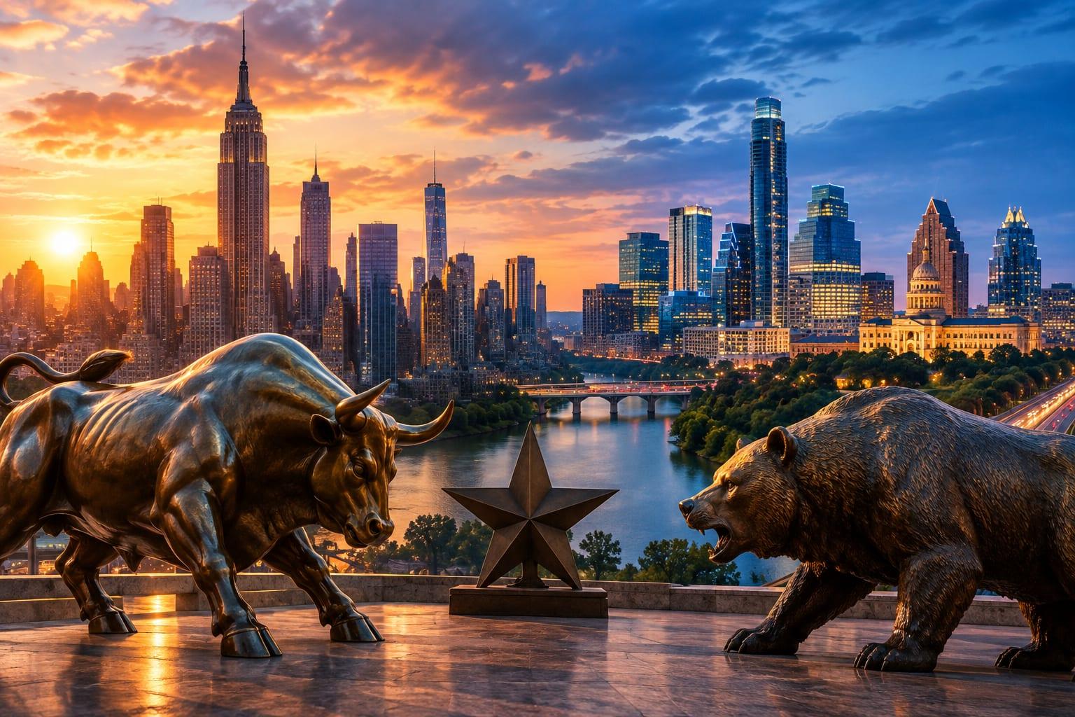 Texas Is Dethroning New York: 'Economic Center of Gravity' Shifts as State's New Stock Exchange Takes On Wall Street