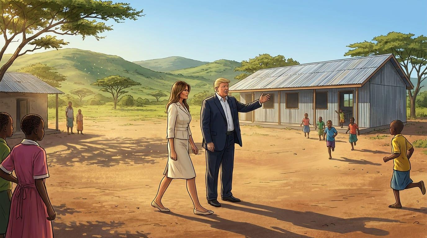 White House Highlights Melania Trump's Global Initiatives: 'Making a Huge Difference Around the World'