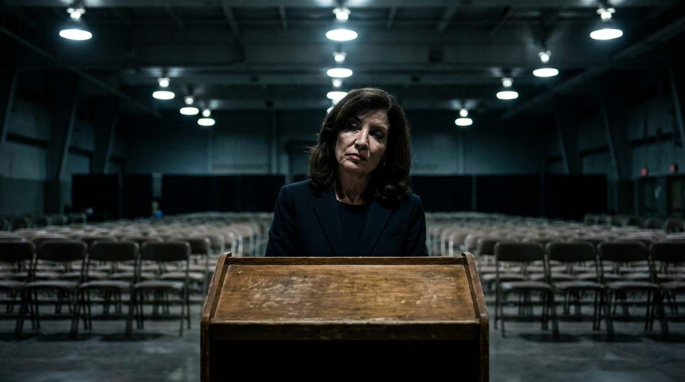 HOCHUL LOOKED LIKE 'DEER IN HEADLIGHTS' IN NEW YORK GOV DEBATE, BODY LANGUAGE EXPERT SAYS AS BLAKEMAN PRESSES ATTACKS