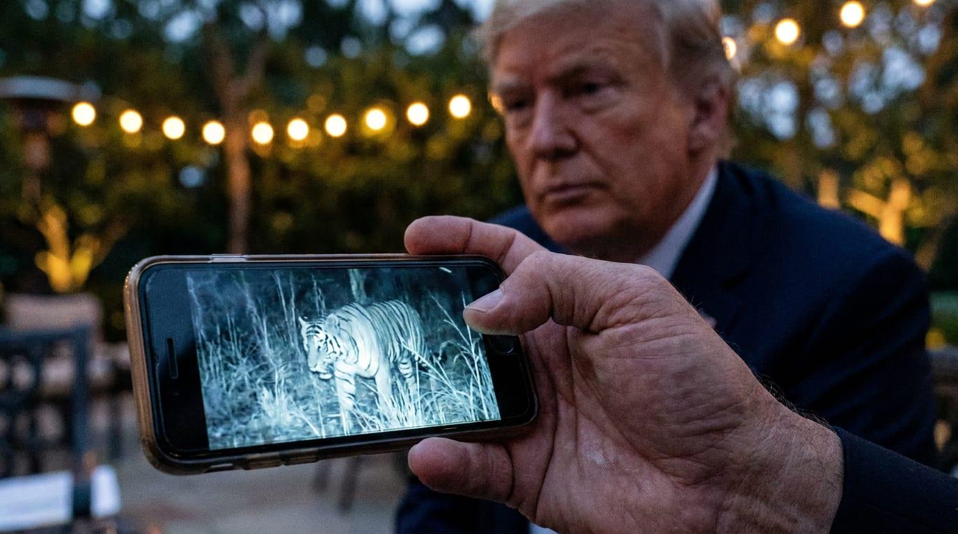 Trump Faces Backlash Over Tiger Videos as Family of Mauled Man Speaks Out