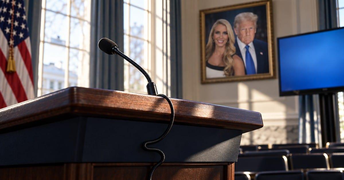KATIE ZACHARIA OUT AS WHITE HOUSE PRESS SECRETARY AFTER FIVE DAYS, AS NBC NEWS, ABC NEWS AND FOX NEWS REPORT THE DEPARTURE