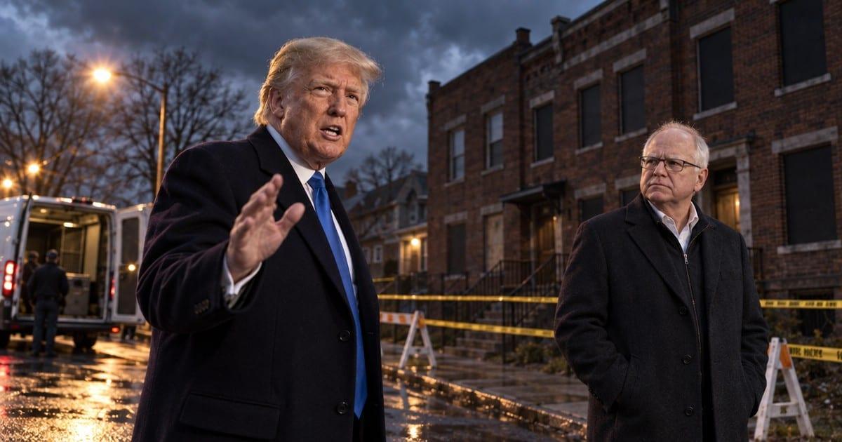 BOMBSHELL: Trump Orders Criminal Probe Into Walz, DOJ Seizes Property Bought With Kids' Lunch Money
