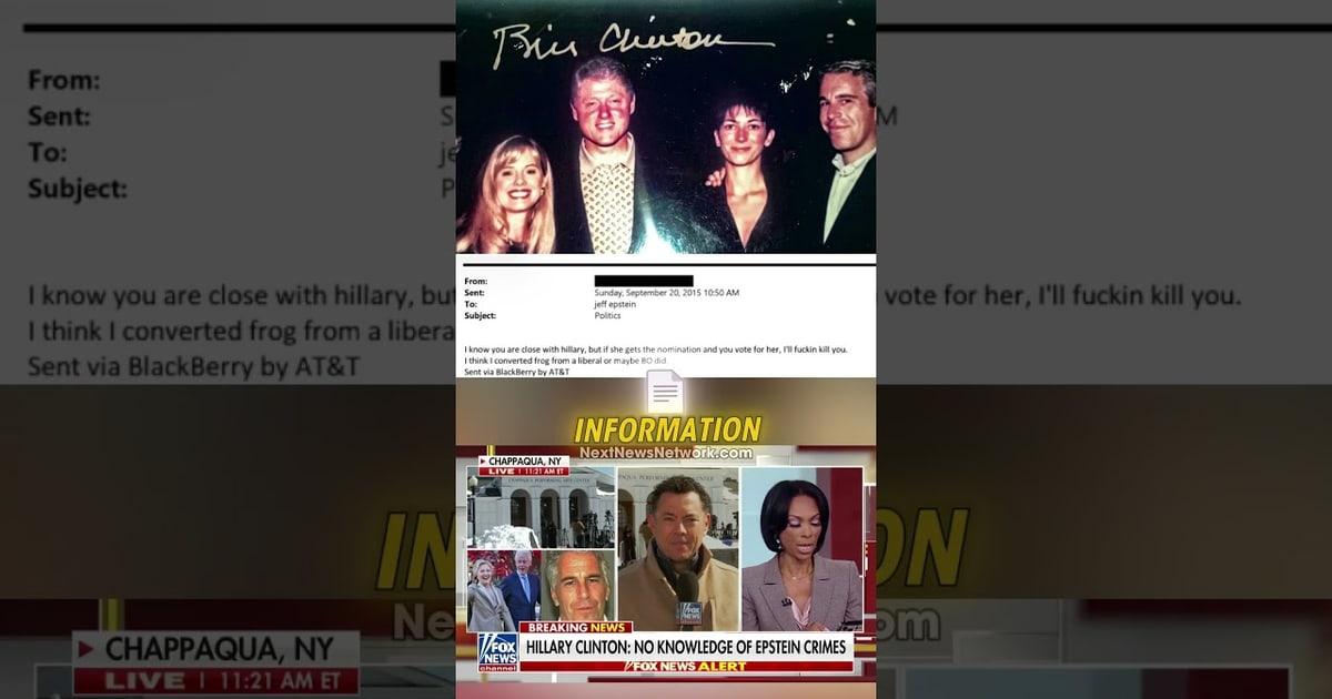 EXPOSED: Hillary Clinton's Epstein Denial CRUMBLES as Flight Logs Tell a Different Story
