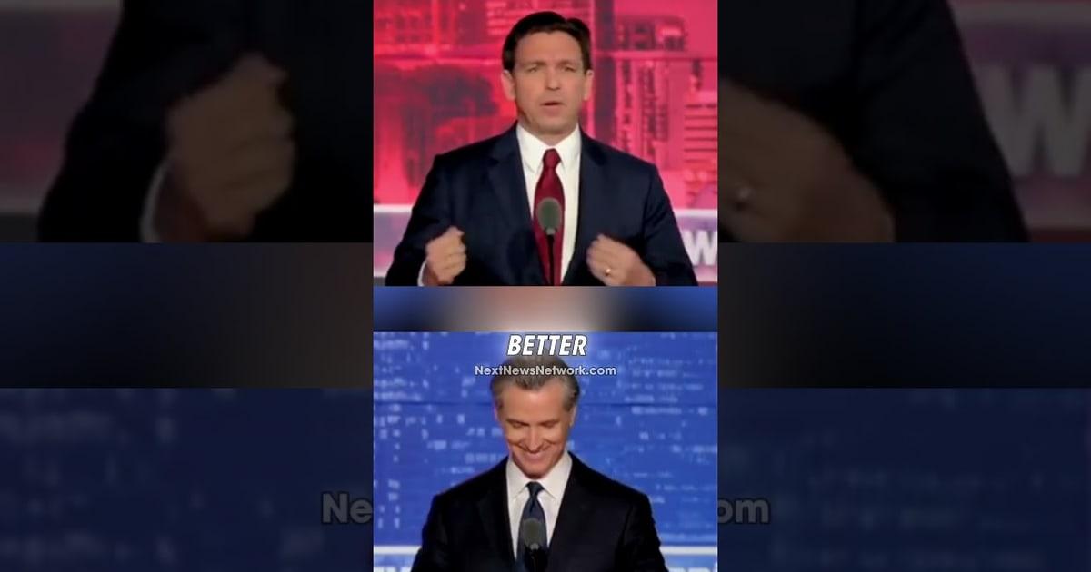 BOMBSHELL: DeSantis Drops NUCLEAR Truth Bomb on Newsom — You Won't Believe Who's Fleeing California