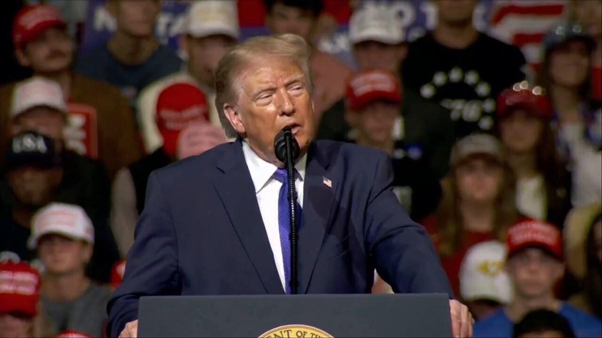 Trump Blames Radical Democrats for Inflation, Energy Prices, and Border Crisis