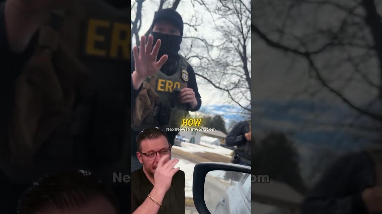 SAVAGE: ICE Agent DESTROYS Liberal Activist Who Tried to Shame Him During Raid