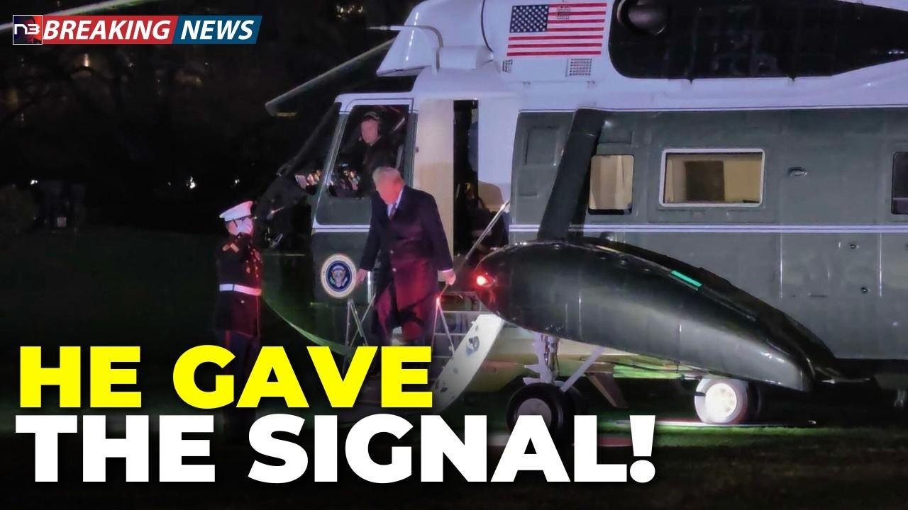 SIGNAL SENT: Trump's Deliberate Marine One Exit Shows Commander-in-Chief in TOTAL CONTROL of Iran Campaign