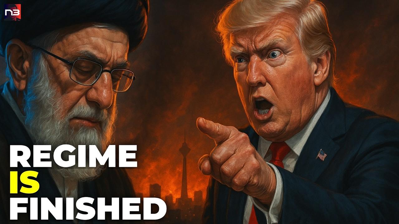 APOCALYPSE IN TEHRAN: Iranian Regime COLLAPSES as Black Oil Rain Falls and Trump's Military Dominance Delivers KNOCKOUT Blow