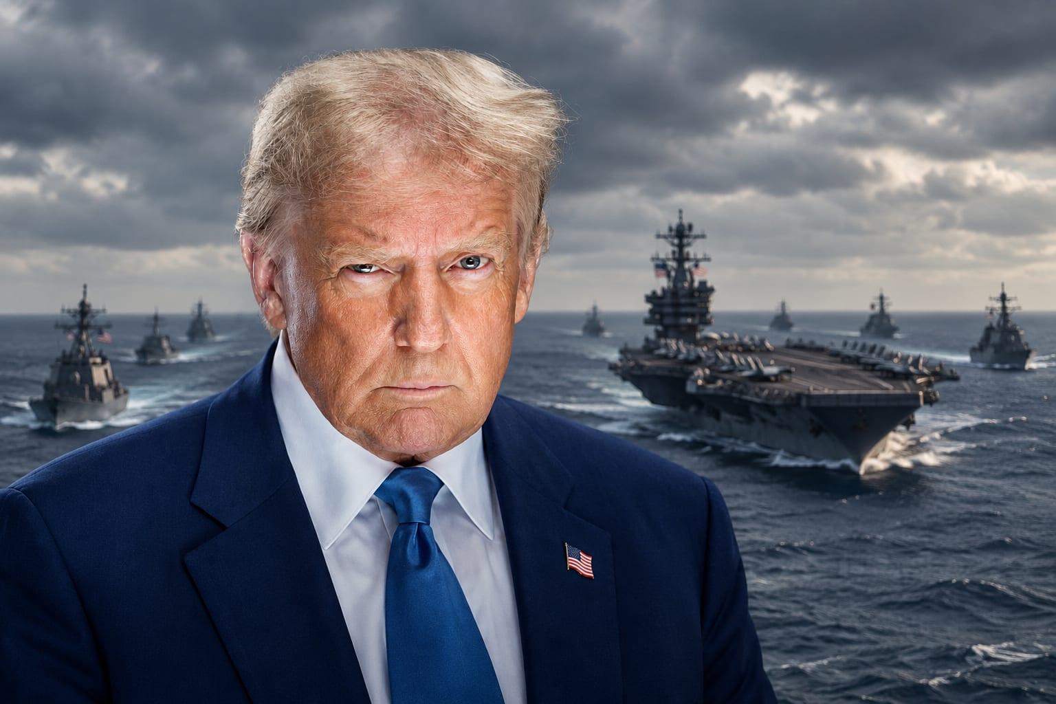 TRUMP SHOWS STRENGTH: Massive Naval Blockade SURROUNDS Iran as President Gets Serious