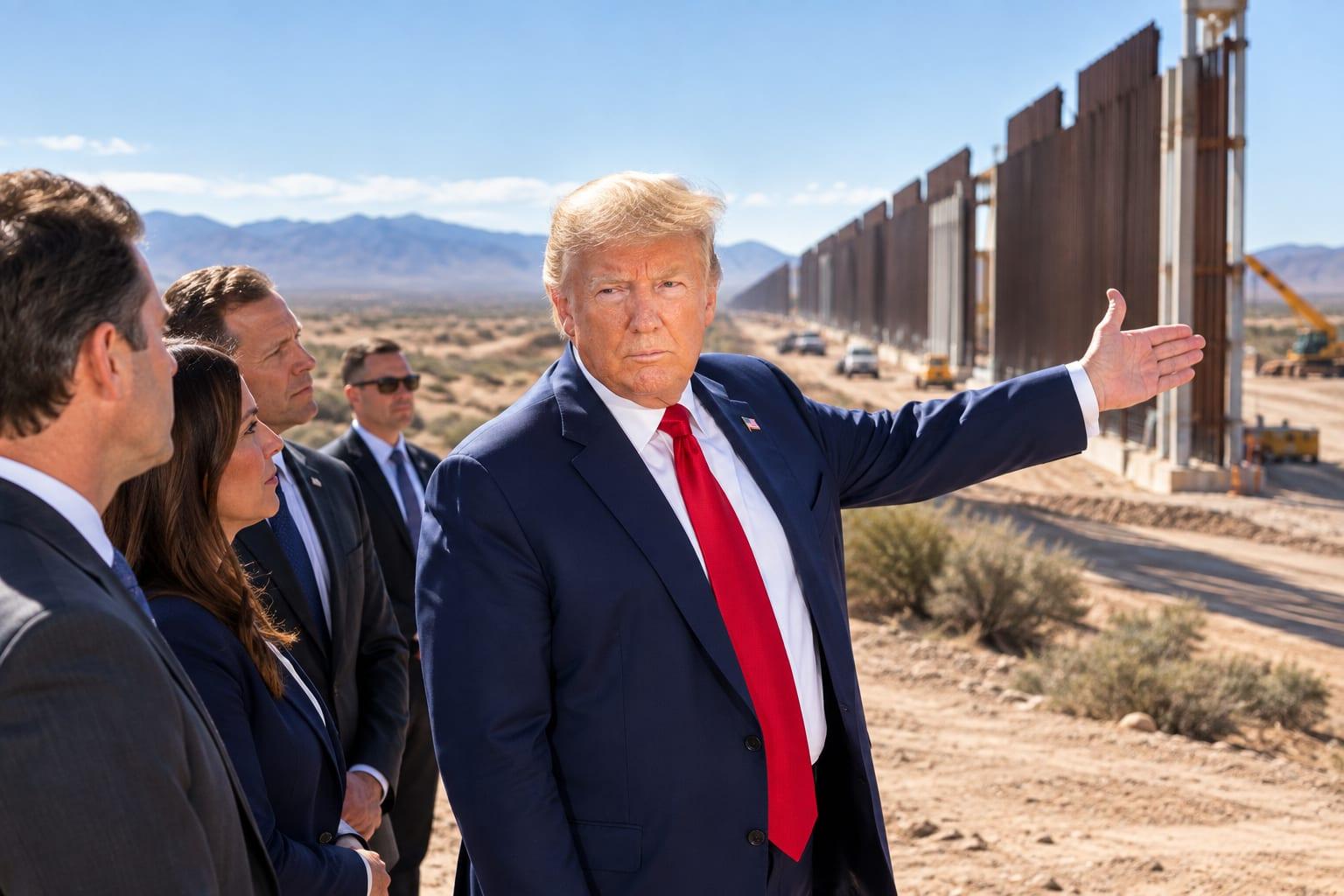BREAKING: TRUMP ADMINISTRATION UNVEILS GAME-CHANGING BORDER SECURITY INITIATIVE