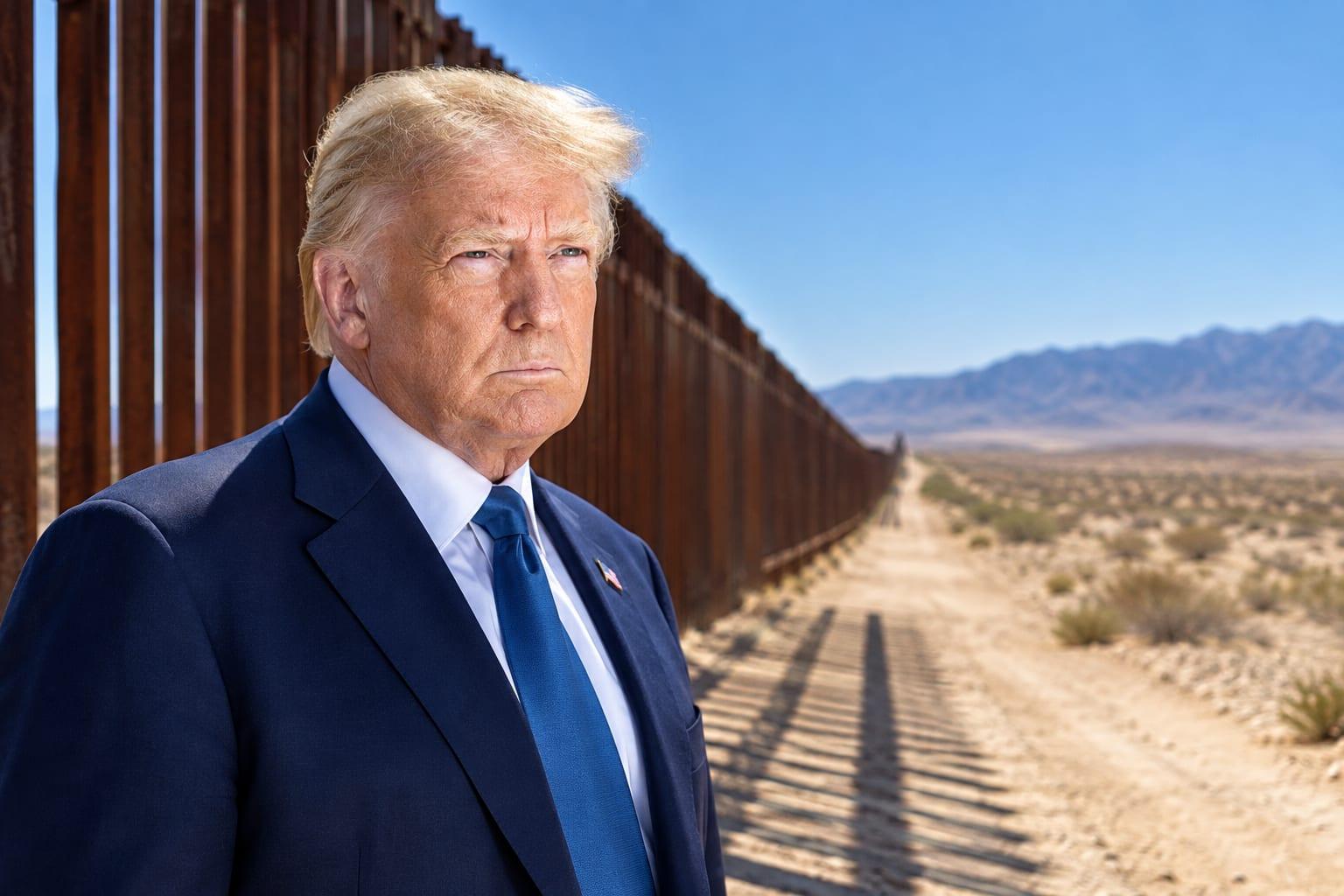 BREAKING: TRUMP ADMINISTRATION’S BOLD BORDER PLAN YIELDS DRAMATIC DROP IN ILLEGAL CROSSINGS!