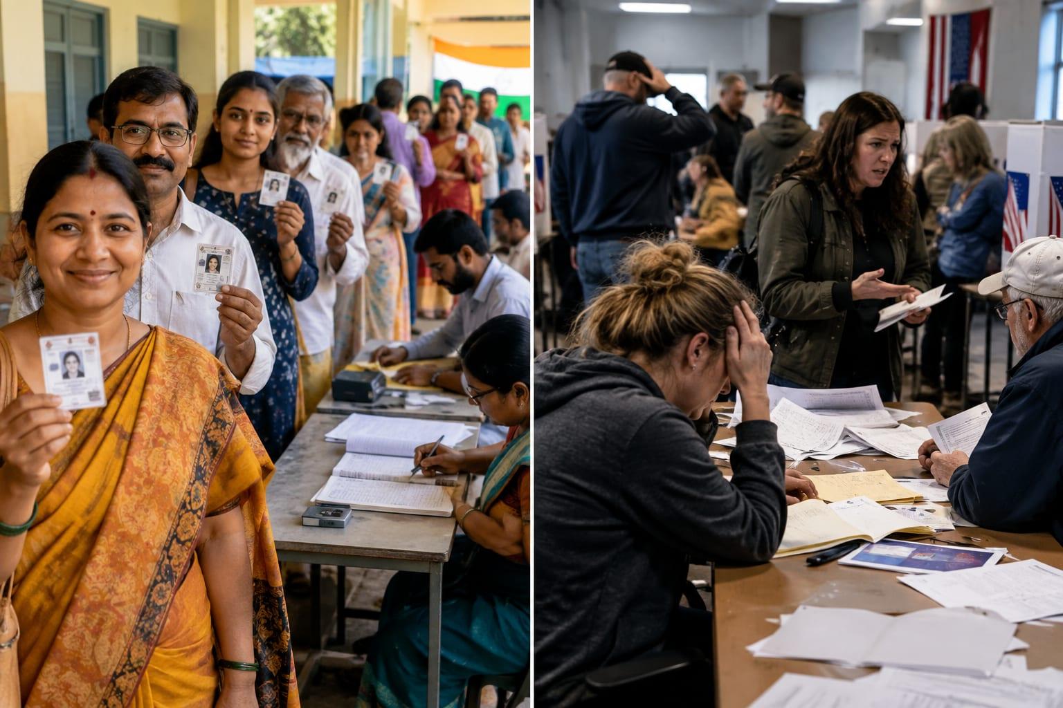 SHOCKING: India Shames U.S. Election System with SIMPLE Photo ID Requirement