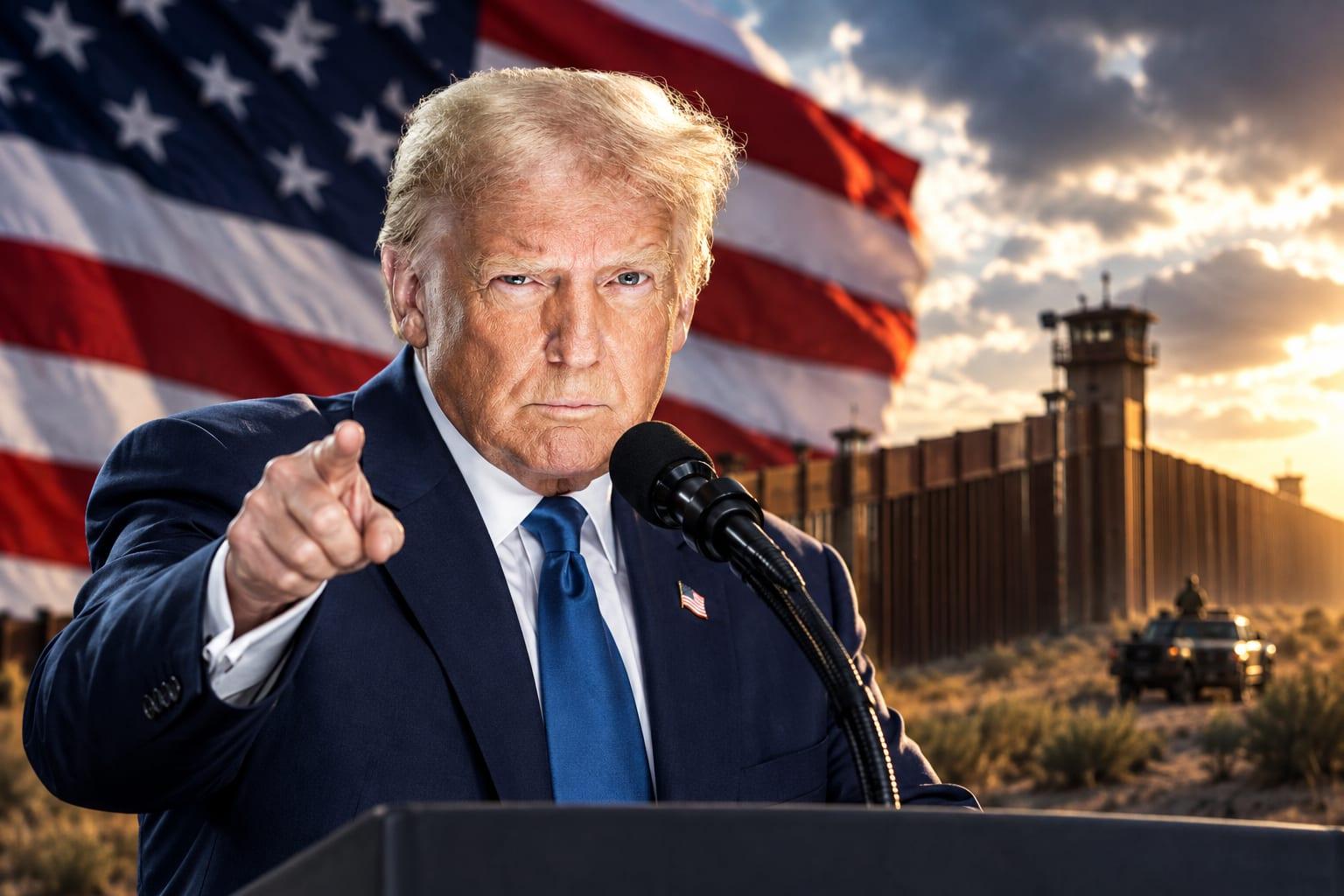 BREAKING: PRESIDENT TRUMP'S BOLD BORDER SECURITY BILL PASSES WITH FLYING COLORS