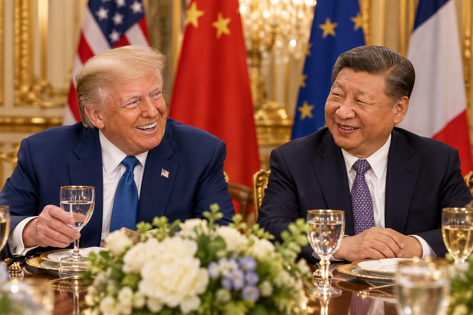 EXPLOSIVE: TRUMP MOCKS BIDEN AUTOPEN, LEAVES XI JINPING AND WORLD LEADERS IN STITCHES