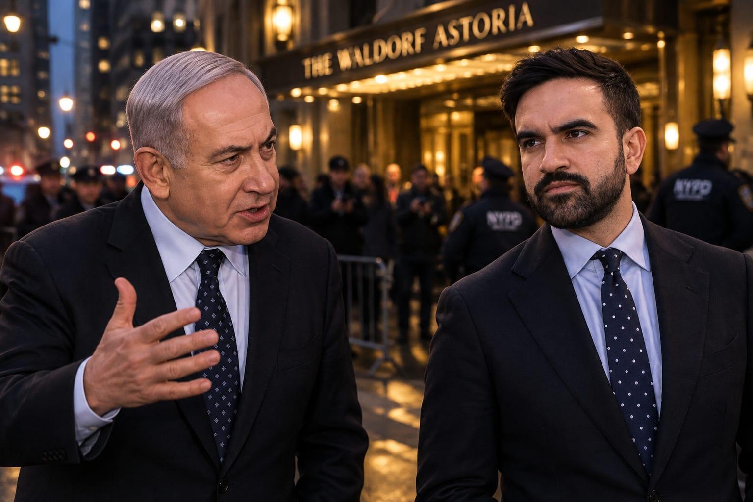 NETANYAHU BLASTED BY OPPOSITION AS UAE WARNING CLAIM SPREADS, MAMDANI CLASH ESCALATES, MANHATTAN MANHOLE ARRESTS FOLLOW