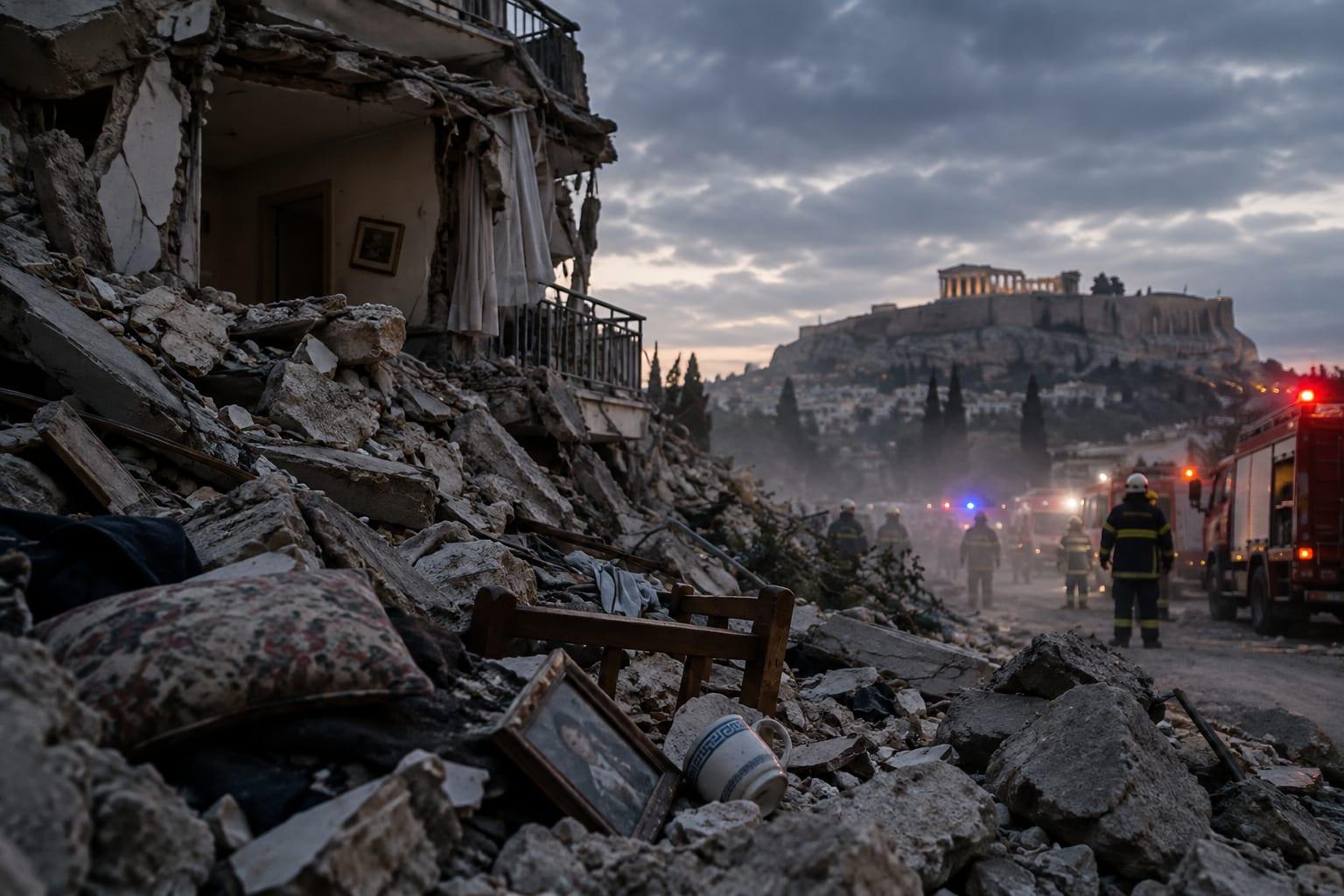 BREAKING: Four American Tourists Killed in Athens Building Blast Near Acropolis