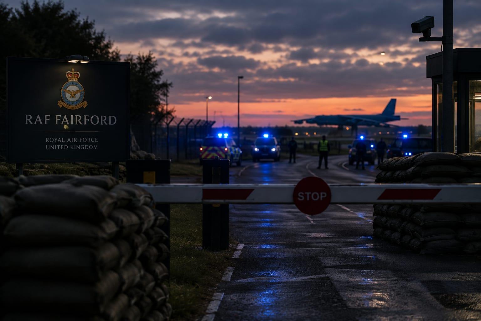 SECURITY ALARM: Bomb Plot Fears Near US Bomber Base In Britain As Arrests Spread Panic Across American Airfields