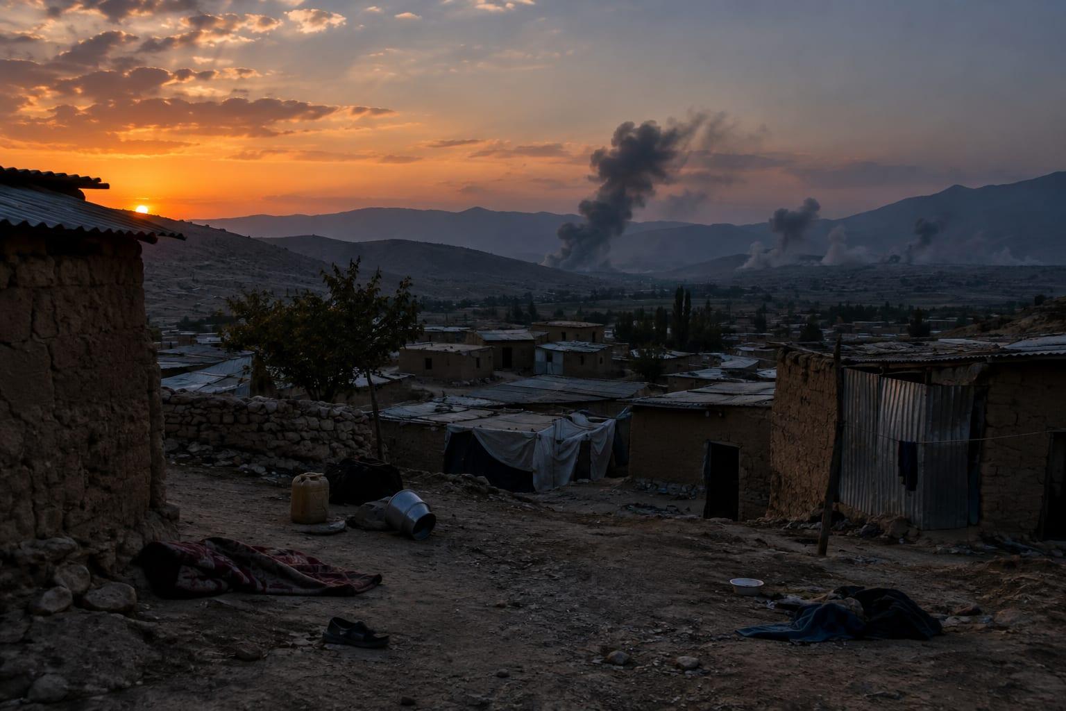 KABUL: PAKISTANI AIRSTRIKES KILL NINE, TALIBAN SAYS AS FIGHTING FLARES