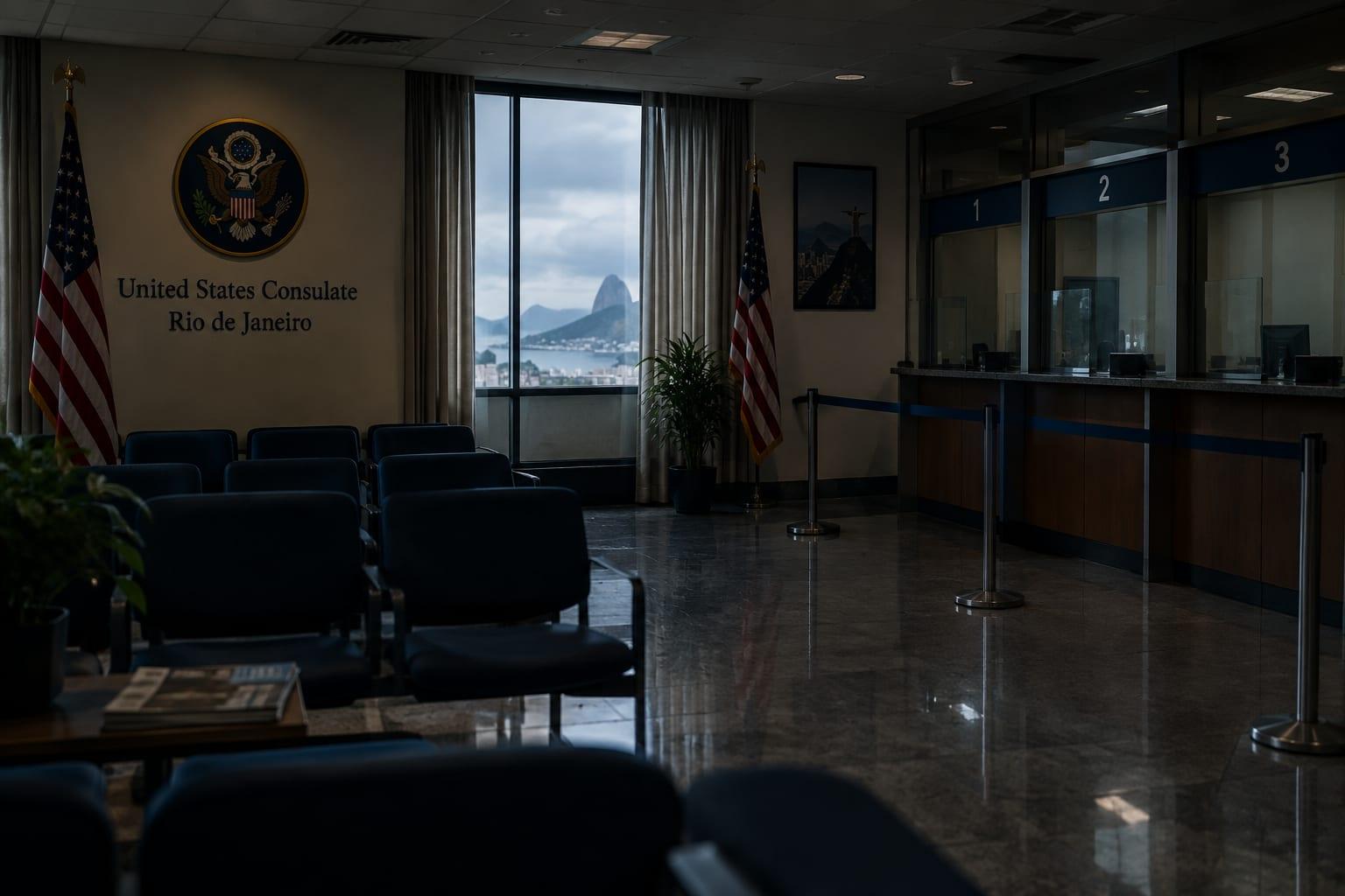 US SUSPENDS Consular Services Across Brazil Ahead of Sunday Election