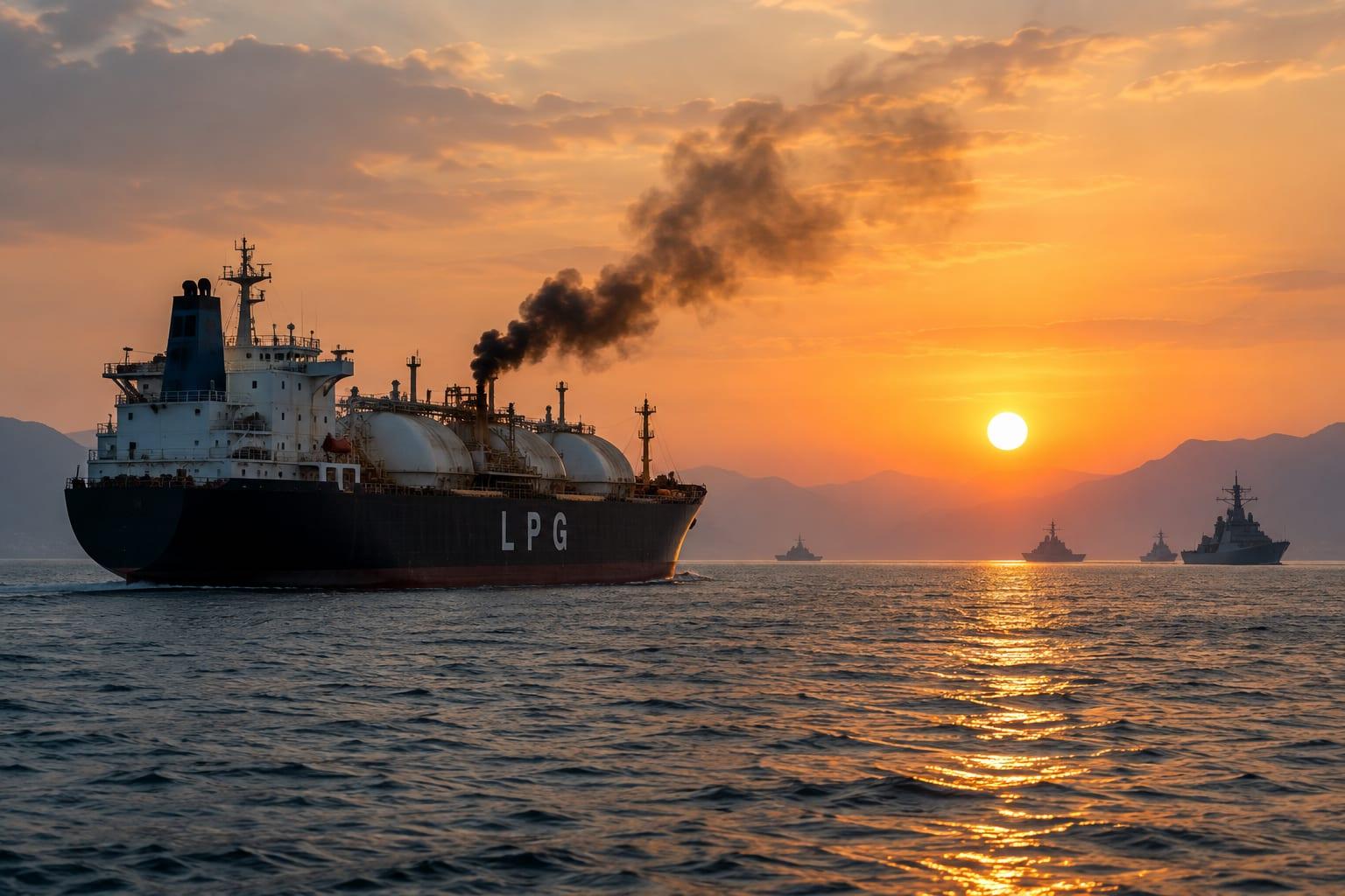 TANKER STRIKE IN HORMUZ SPARKS FUROR AS U.S. SURGES FORCES
